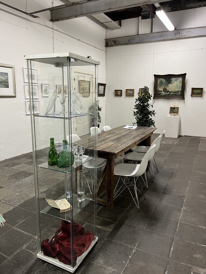 Overzichtsfoto van start tentoonstelling